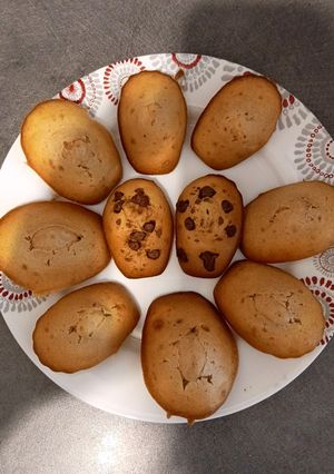 Une photo de Madeleine à la vanille