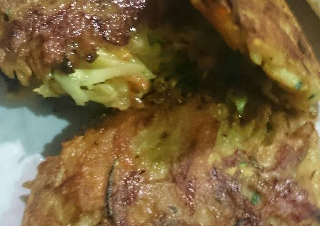 Vegie mix spider fritters