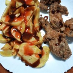 A picture of Potato wedges #festivedish-kakamega #author marathon.