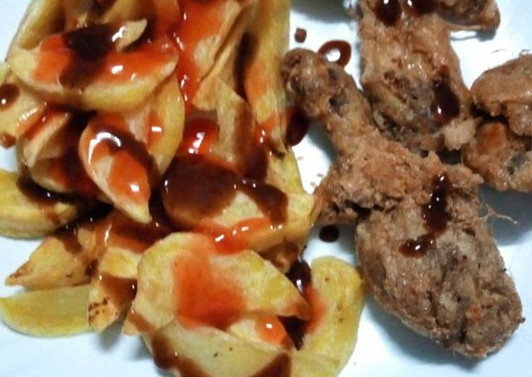 Recipe: Appetizing Potato Wedges #Festivedish-Kakamega #Author Marathon