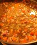 Sopa de arvejas pal yugo mañana para la cena laboral de los trocua