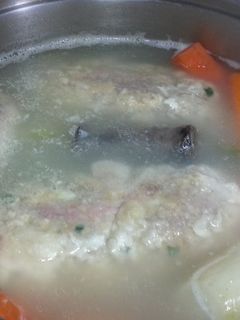 Una foto de Caldo de Nadal al estilo Bou Magem