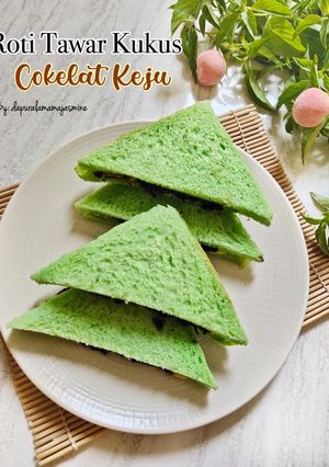 Foto resep Roti Tawar Kukus Cokelat Keju