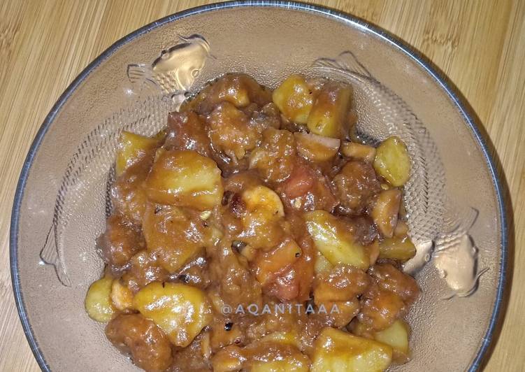 Cara Menyiapkan Udang Goreng Asam Manis yang praktis