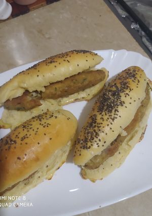 صورة لوصفة خبز محشي