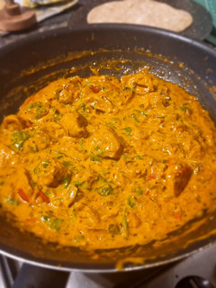 Indiai, tejszínes soya egytálétel (Malai Soya Chaap) recept fotója