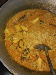 Foto resep Lodeh Tahu Tempe Ikan Asap campur Mie