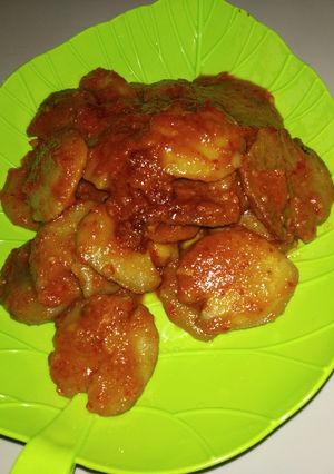 Foto resep Jengkol sambal balado pedas
