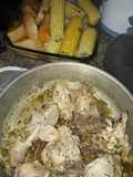 Pollo con semillas de Chía y verduras