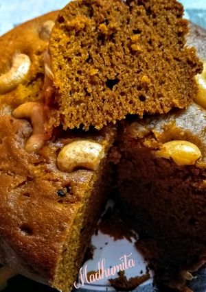 A picture of Mango Cake.