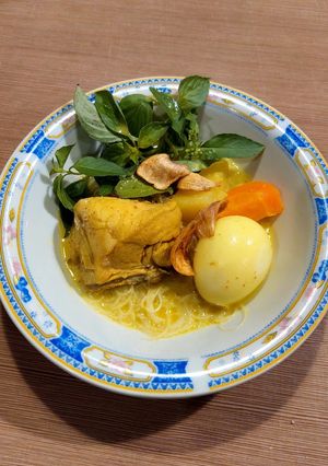 Foto resep Laksa Kari Ayam Sat Set ala saya