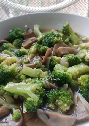 Foto resep Brokoli cah Jamur