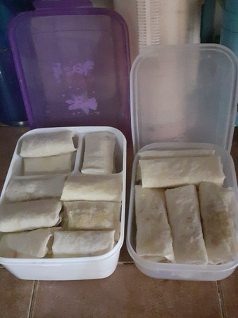 Resep Lumpia ayam rebung mix udang Kekinian