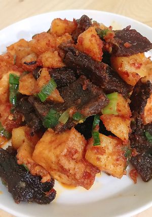Foto resep Balado Kentang Dendeng Sapi