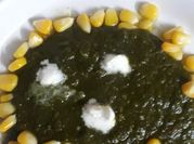 A picture of palak soup