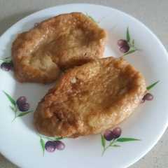 Una foto de Torrijas como pudin