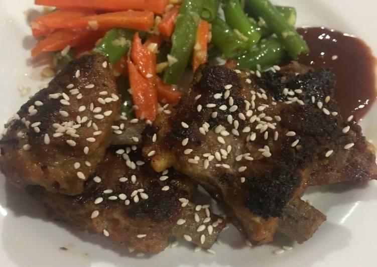 π· Grill Pork Ribs Simple π· (Non Halal)