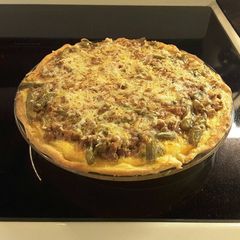 A picture of Green Bean Pie.