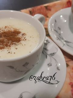 عکسی از دستور شیر عسل دارچین 😋🥰
