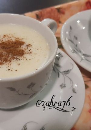 عکسی از دستور شیر عسل دارچین 😋🥰