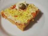 Pastel de atún y pimientos de piquillo al microondas