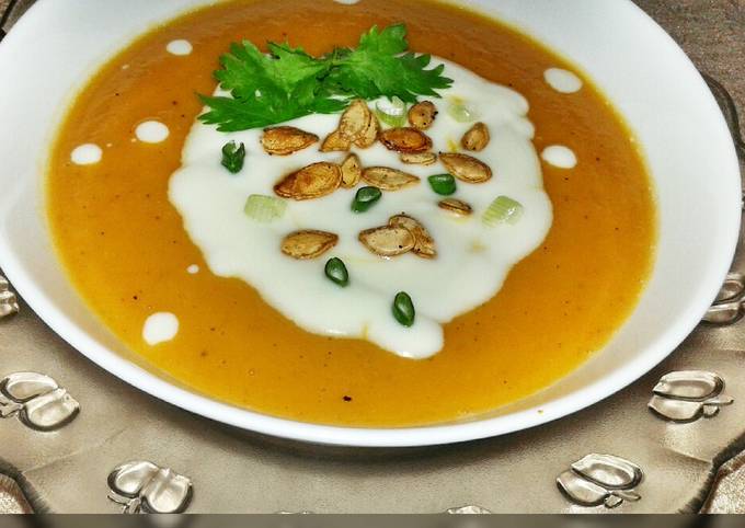 CreamyPumpkin soup