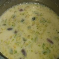 A picture of Dry fruit kheer.