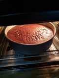 Pastel de chocolate amargo y menta