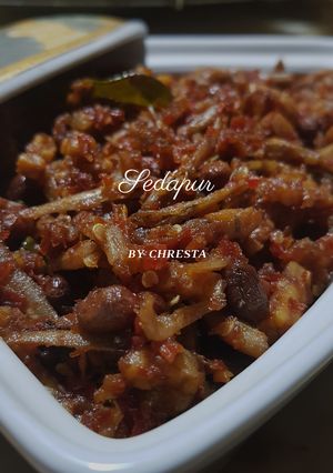 Foto resep Balado Teri Kacang Tempe Pedas Manis Harapan