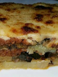 Una foto de Moussaka