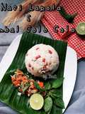 148. Nasi Lapola dengan Sambal Colo -Colo Khas Maluku
