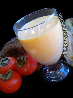 عکسی از دستور شیر خرمالو 🌸