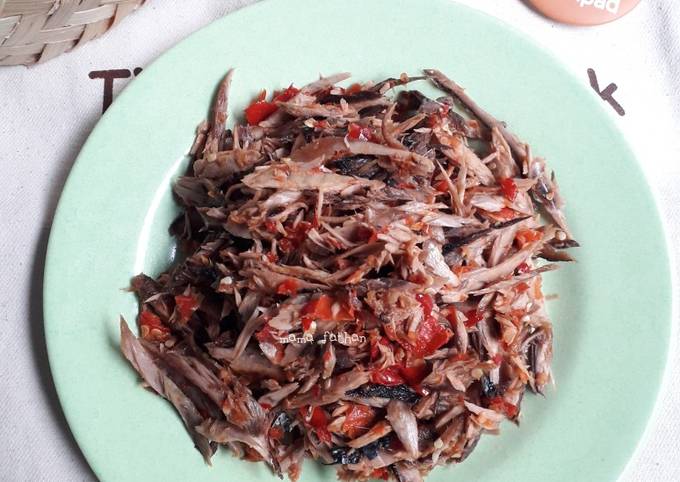 Pindang tongkol sambal korek