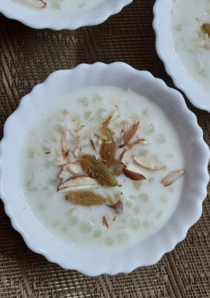 A picture of Sago Kheer.