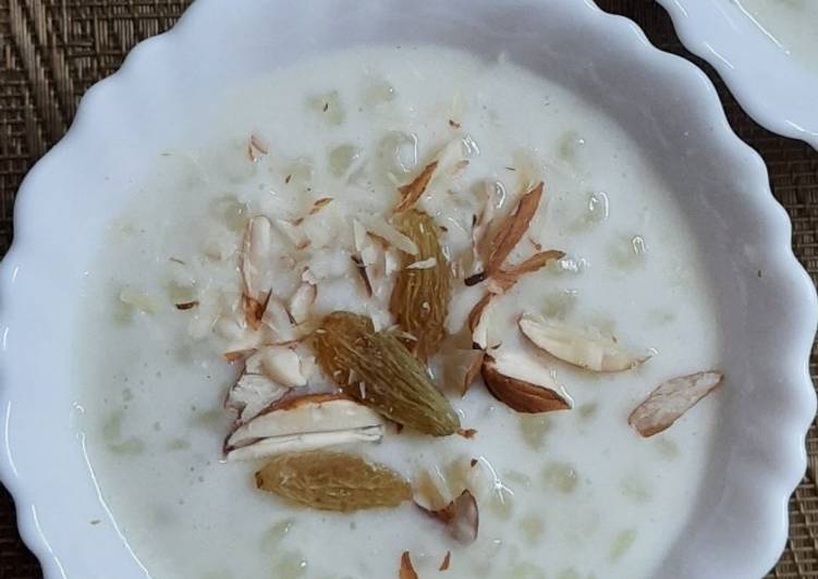 Step-by-Step Guide to Make Perfect Sago Kheer