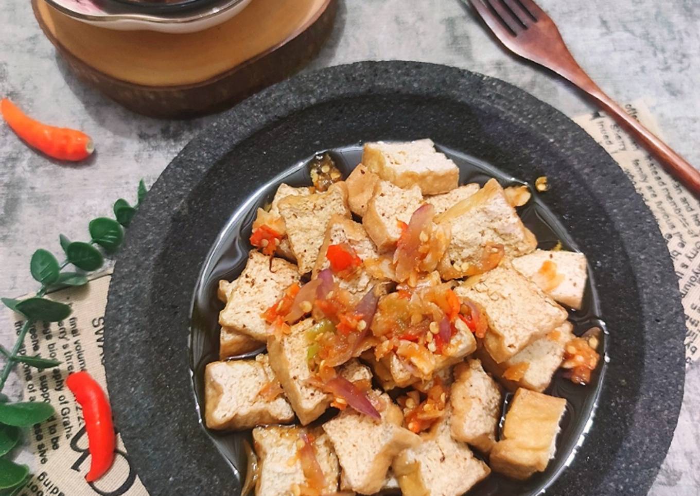 Tahu Gejrot simple