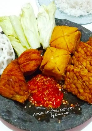 Foto resep Ayam Sambal Penyet