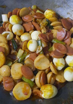 Foto resep Telur Puyuh Sobak Saus Tiram