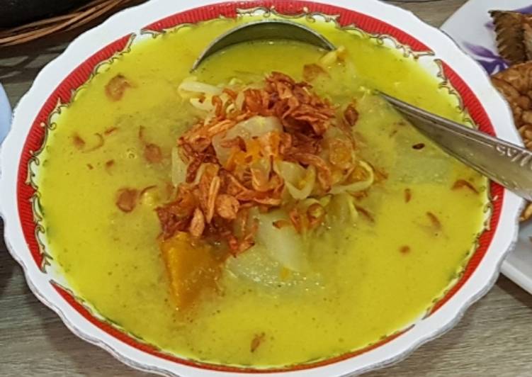 Resep Labu kuning kuah santan Anti Gagal