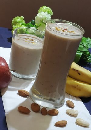 A picture of Badam and Fruits Milk Shake.