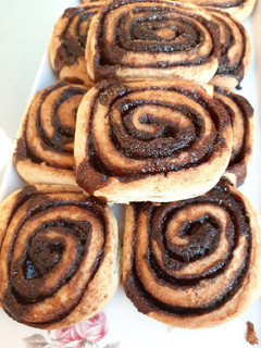 Una foto de Cinnamon Roll (rollos de canela)