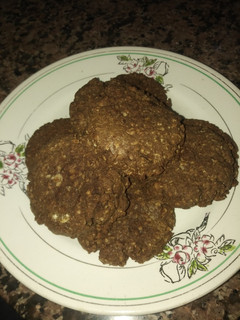 Una foto de Galletitas dulces de algarroba y avena