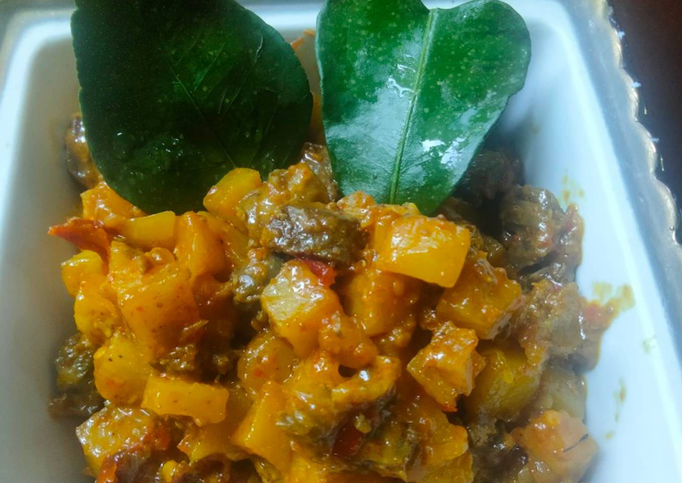 Sambal goreng kentang hati ayam