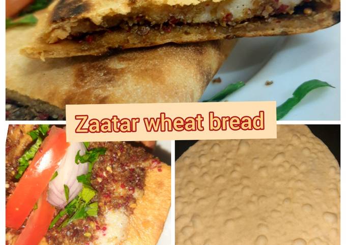 How to Make Perfect Zaatar wheat bread