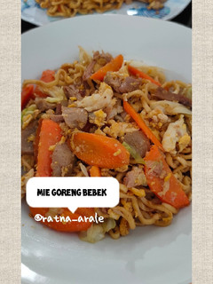 Foto resep Mie goreng bebek