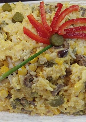 Una foto de Ensalada de Arroz Fácil