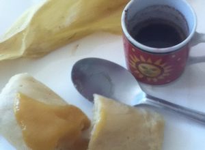 Foto principal de Tamales de arroz con mermelada de tejocote para el desayuno de San Valentín