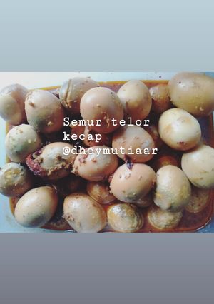 Foto resep 29.Semur telor