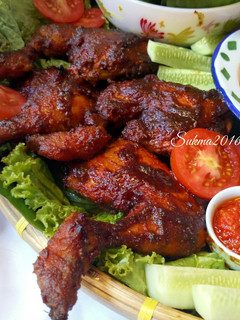 Foto resep Ayam Panggang Pedas Manis
