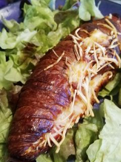 Une photo de Croissant au jambon